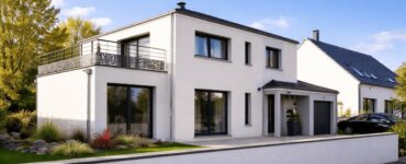 Realisation 75 - Maison Type Modulaire Container 4 pans et toit plat